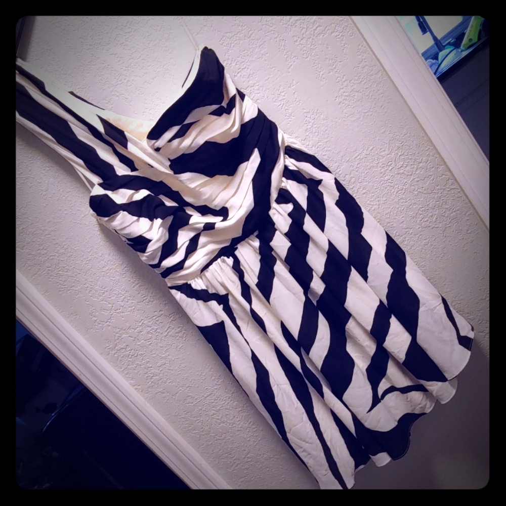 Black and Ivory Dress